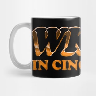 WKRP In Cincinnati /// Retro Gold Style Design Mug